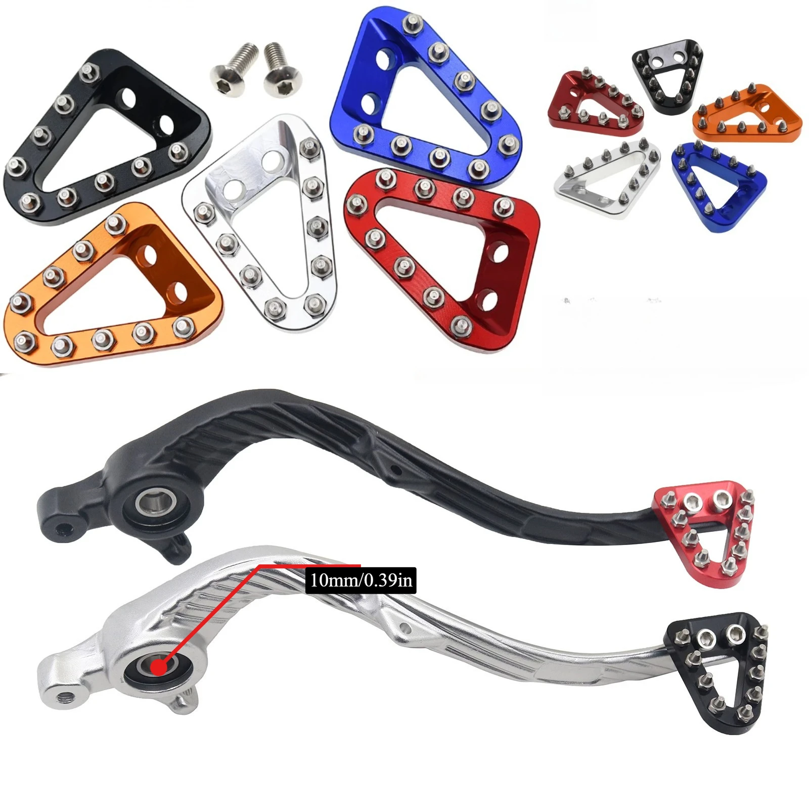 

Motorcycle Rear Foot Brake Pedal Lever For KTM SX SXF XCW XCF EXC EXCF 125 250 300 450 500 2023-2025 For Husqvarna TC TE TX