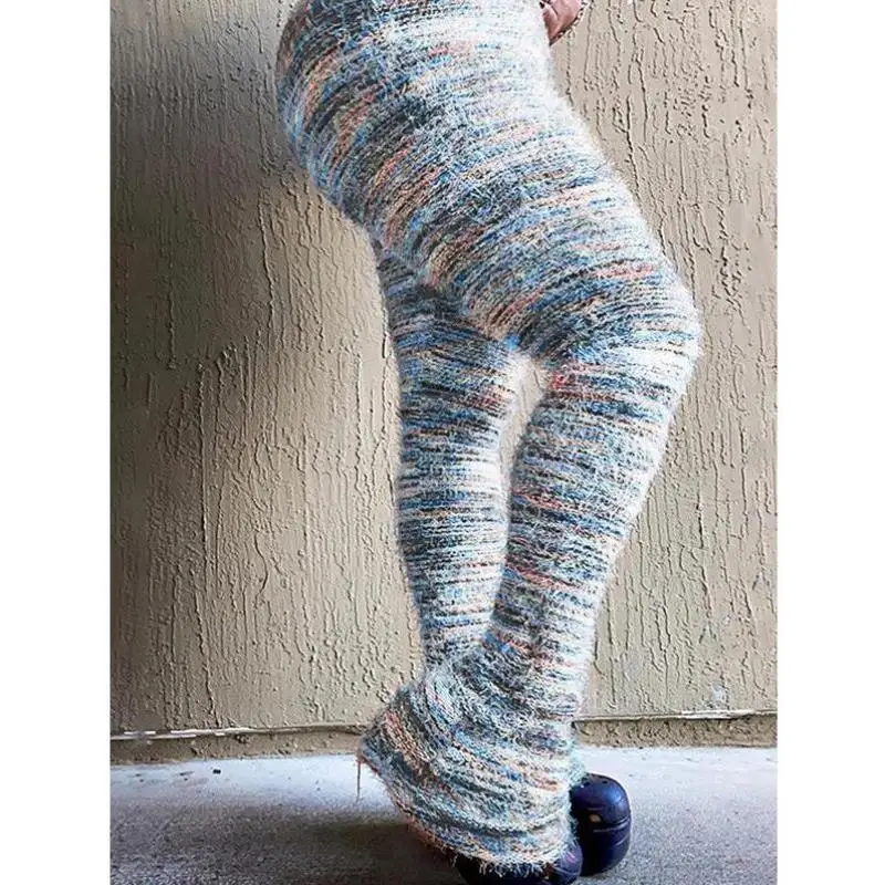 

mat Stripe Casual Pants ex High Waist Straight Leg Pants Faionable All-Match Pants for Men And Women