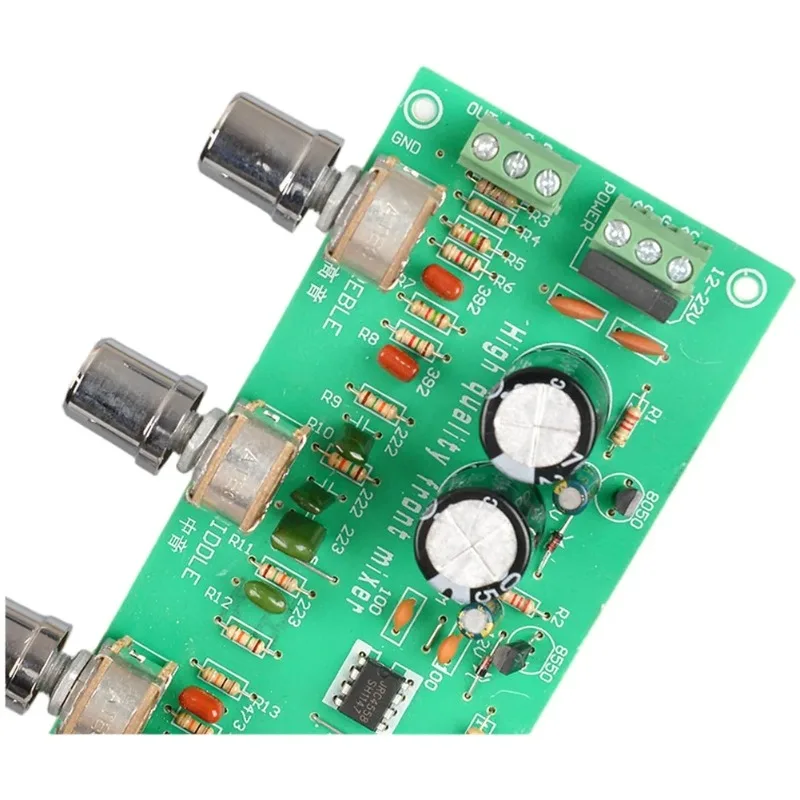 Adjustable Audio Preamplifier DIY Audio Board As Shown In The Picture Audio Preamplifier Treble Control For Home Theater