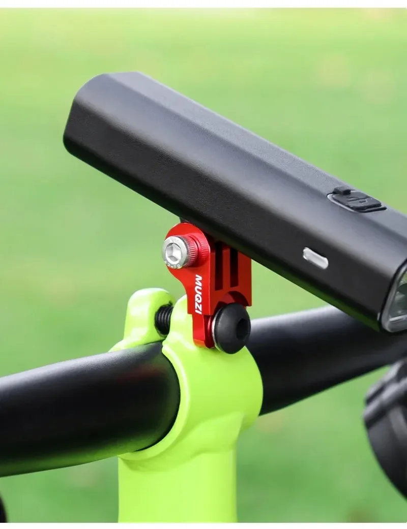 MUQZI Für Brompton Faltrad-Lichthalterung Fahrradbeleuchtung Lampenhalter Adapter Computerhalterung Fahrradzubehör – Detail 4