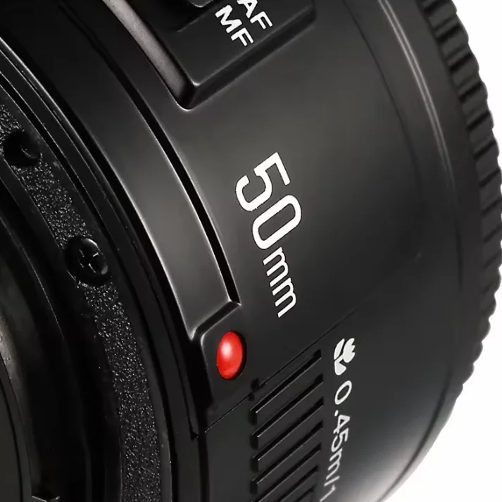 For Canon EF Camera Lens YONGNUO YN 50 mm F1.8 MF YN 50mm F/1.8 AF Lens Aperture Focus for CANON D5300 D5200 DSLR Cameras - Image 6