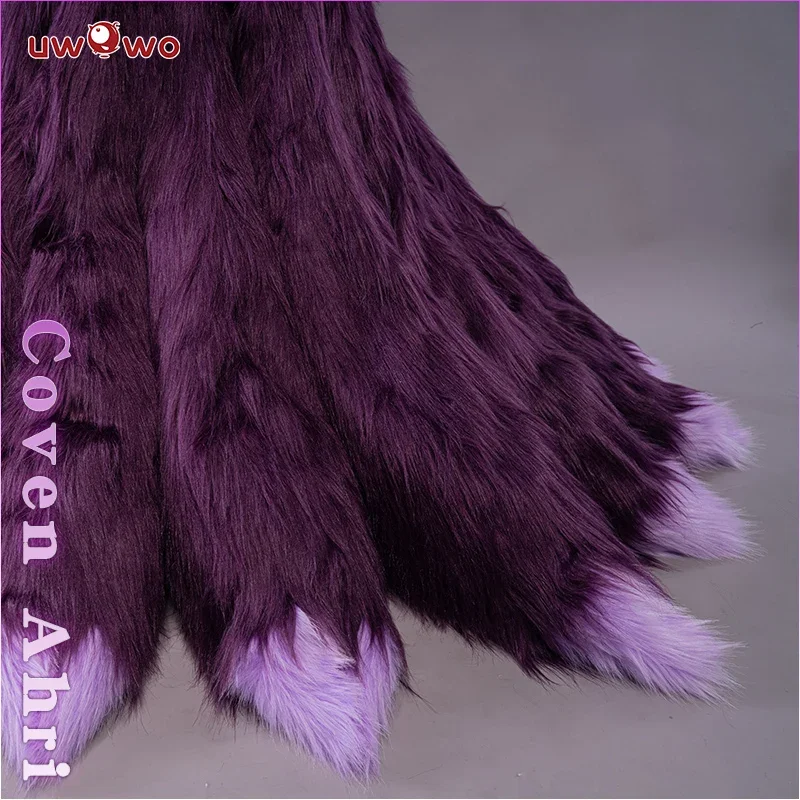 FC6UWOWO Coven Ahri Cosplay Tails Game LOL/League of Legends Coven Ahri Cosplay Tail Foxs Halloween Costumes Prop@FC8！