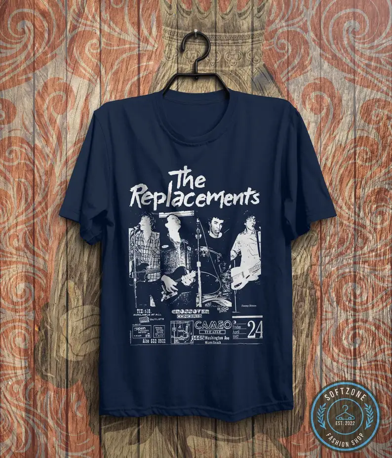 Vintage The Replacements T-Shirt - The Replacements Shirt, The Replacements Tour, Rock Band Music