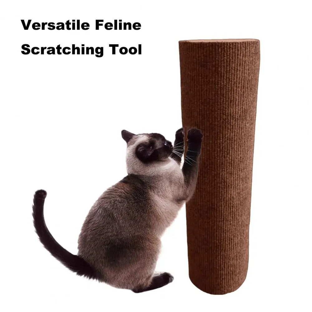 Durable Cat Scratch Pad Wall Mounted Cat Scratching Post Climbing Frame with Self-adhesive Stick Furniture for Cats for Wall