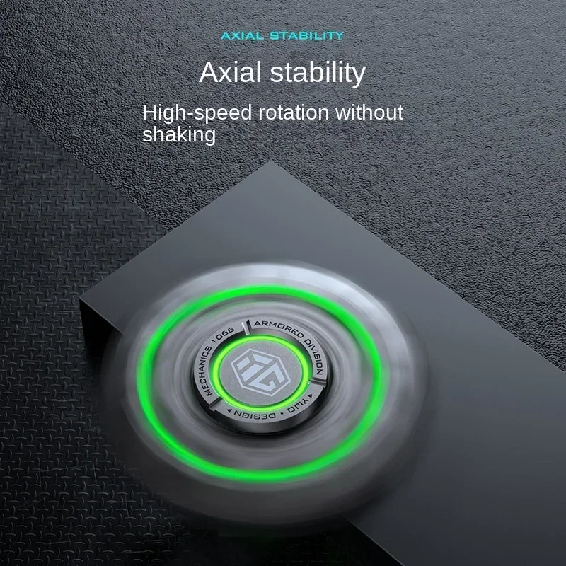 Tecnologia Smart Fidget Spinner Lega di metallo Giroscopio Luminoso Mano Antistress Giocattolo Ragazzo Adulti Regali di compleanno STELLAR NUCLEUS