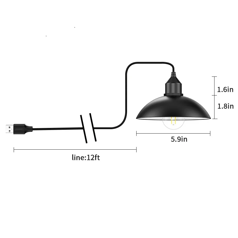 Imagem -03 - Intelamp-outdoor Solar Luz Pingente Ip65 Impermeável Cabo m para Pátio Jardim e Camping