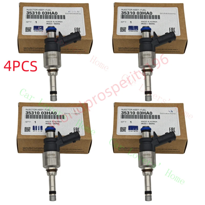 

A+ 4X Fuel Injector For Hyundai Ioniq Hybird KIA Niro 1.6L 2016-23 35310-03HA0