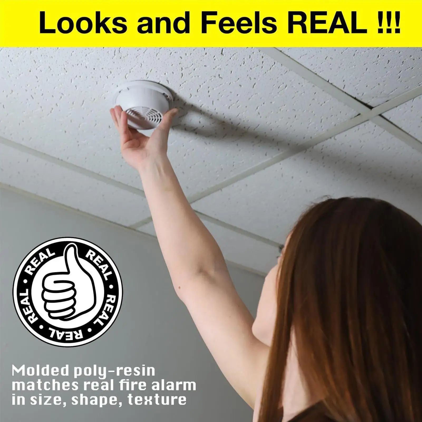 

Hiddening Safe Lock Box with Alarm - Disguised as Soda Can for Wall, No Drill Adhesive Mount for Jewelry Cash Valuables at Home