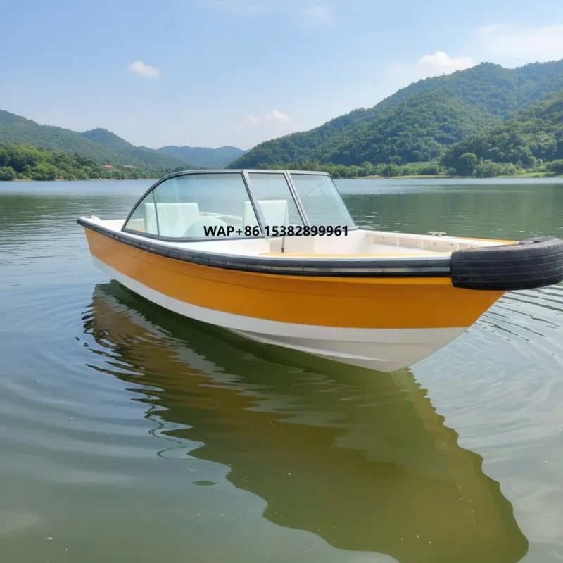 19ft/5.8m Fiberglass Multiple Purpose Fishing Boat for Leisure/passenger/patrol/tourism/work Activities