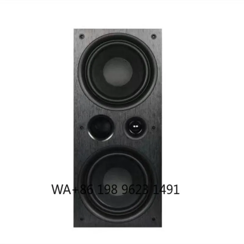 2*6.5 Inch In Wall Ceiling Speaker 120W White Grille Home Theater Audio System