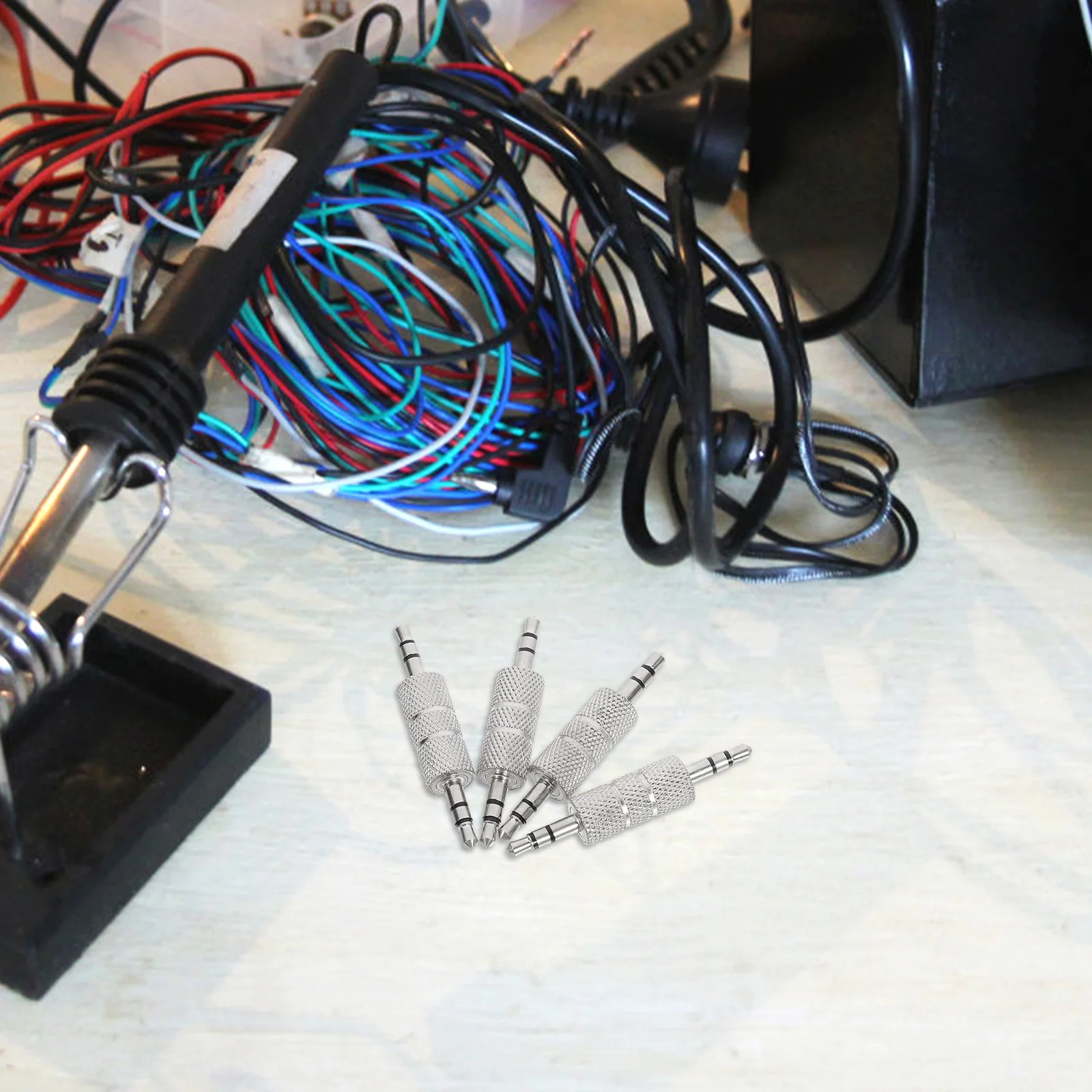 4Pcs 3.5Mm Male To …