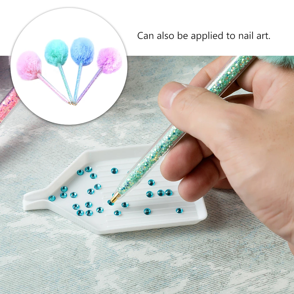 

2 Pcs Drilling Pen Diamond Drawing Accessory Tool Embroidery Tools Beads Painting