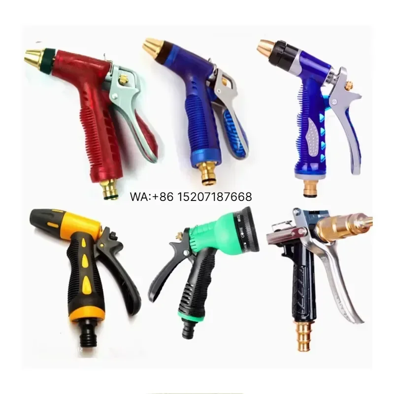 Wmwmnu Durable Outdoor Auto Detailing Water Spray for Customized OEM Pure Copper Electroplated Alloy Nozzle High Pressure