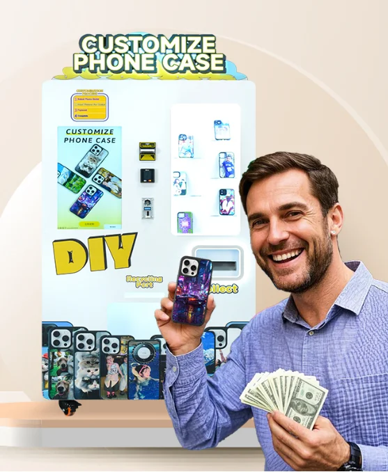 2026 New Auto DIY Phone Case V - огляд і ціна Phone Cases Vending Machine