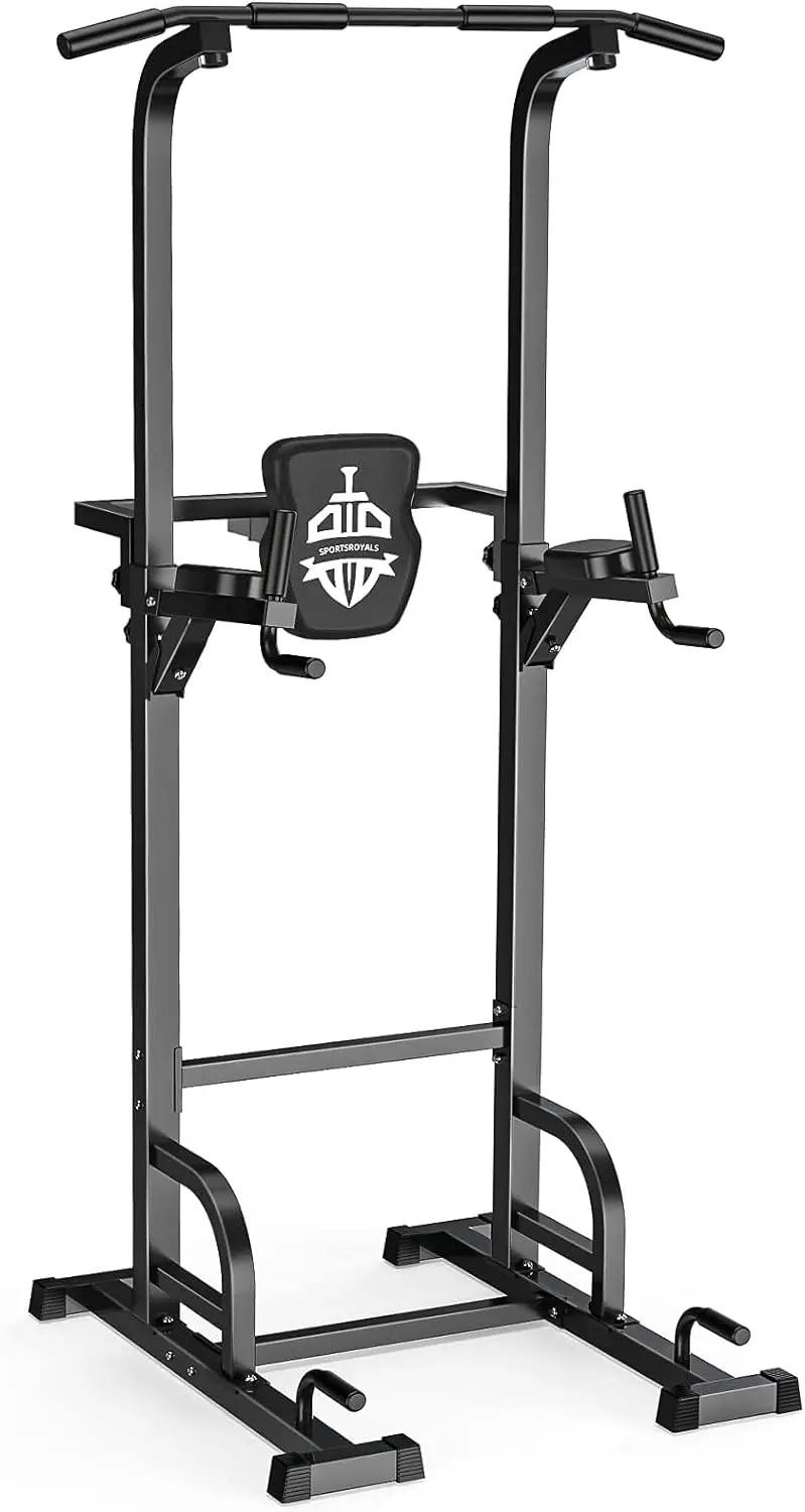 

Power Tower Pull Up Dip Station Assistive Trainer Multi-Function Home Gym Strength Training Fitness Equipment 440LBS