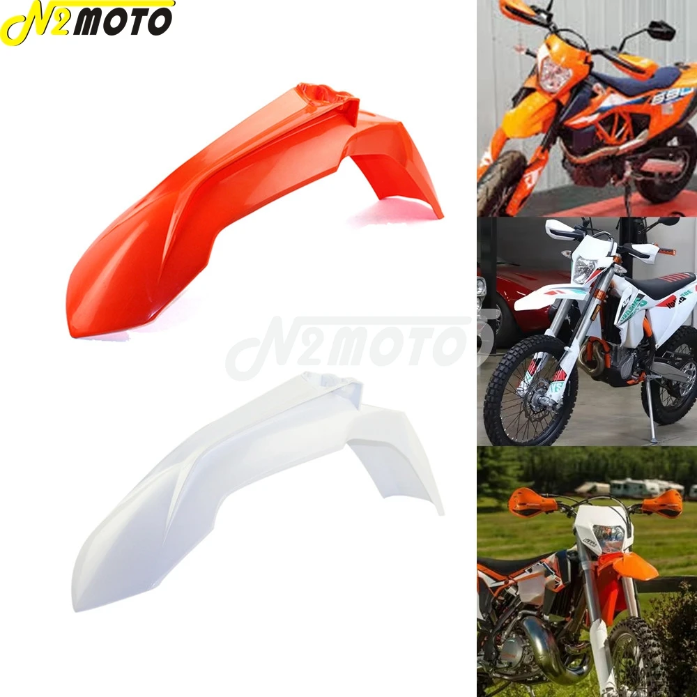 

For KTM EXC EXC-F XC XC-F XC-W XCF-W SX SX-F SXS 85 125 150 200 300 350 450 Enduro Front Mudguard Dirt Bike Fender Fairing Panel