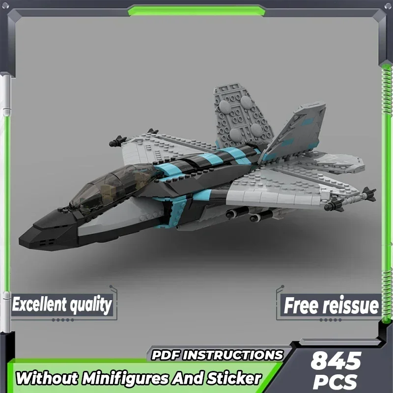 

Military Aircraft Model Moc Building Bricks Jet Fighter F-22 Raptor Technology Blocks Gifts Christmas Toys DIY Sets Assembly