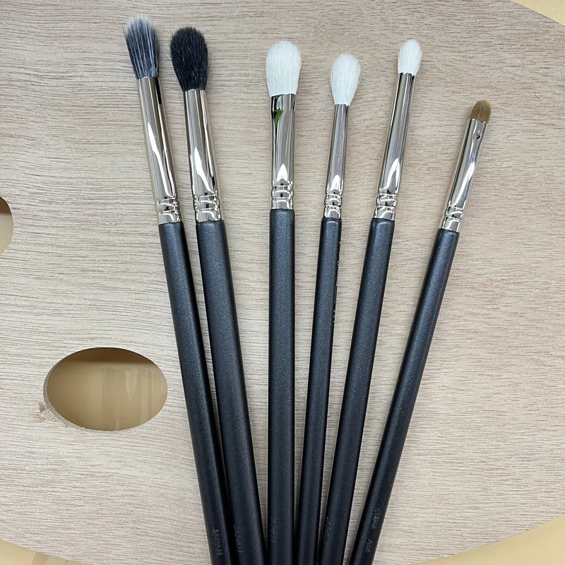 1pc M series Stippling Makeup brushes Powder Contour Make Up Brush Animal Hair Eye Liner Wood handle High quality Cosmetic tools