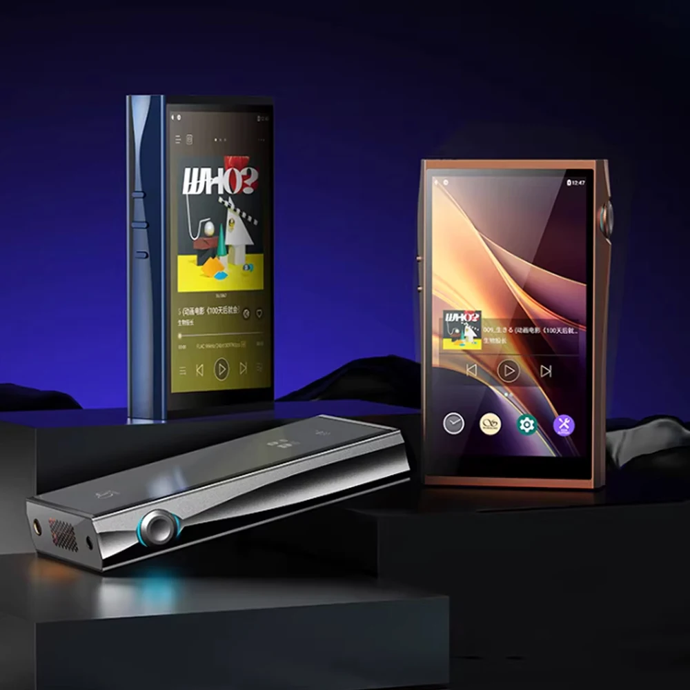 Shanling M7T Portable MP3 Player Player HIFI HD AK4191+2*AK4498EX DACchip DSD1024 PCM768kHz/32bit 7000mAh Long Battery Life