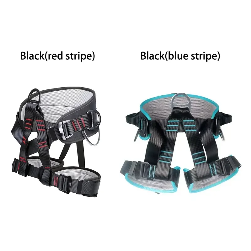 Adjustable Professional Climbing Harness for Tree Care Equipment Safety Gear Accessories Outdoor Rock Climbing Belt Secure