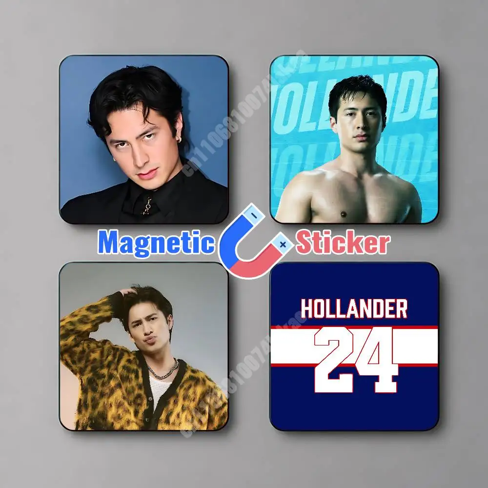 H-Hudson Shane W-Williams Heated Rivalry Magnetic Sticker Removable Fridge Decal for Metal Surfaces Magnet Label