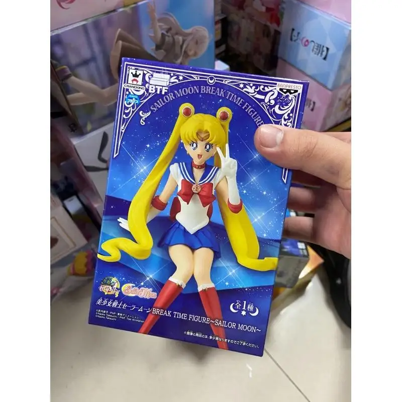 Bandai Sailor Moon Usagi Tsukino Action Figure Collectible Toy Model Kit Anime Figure Collectible Figure Posable Figure Robot