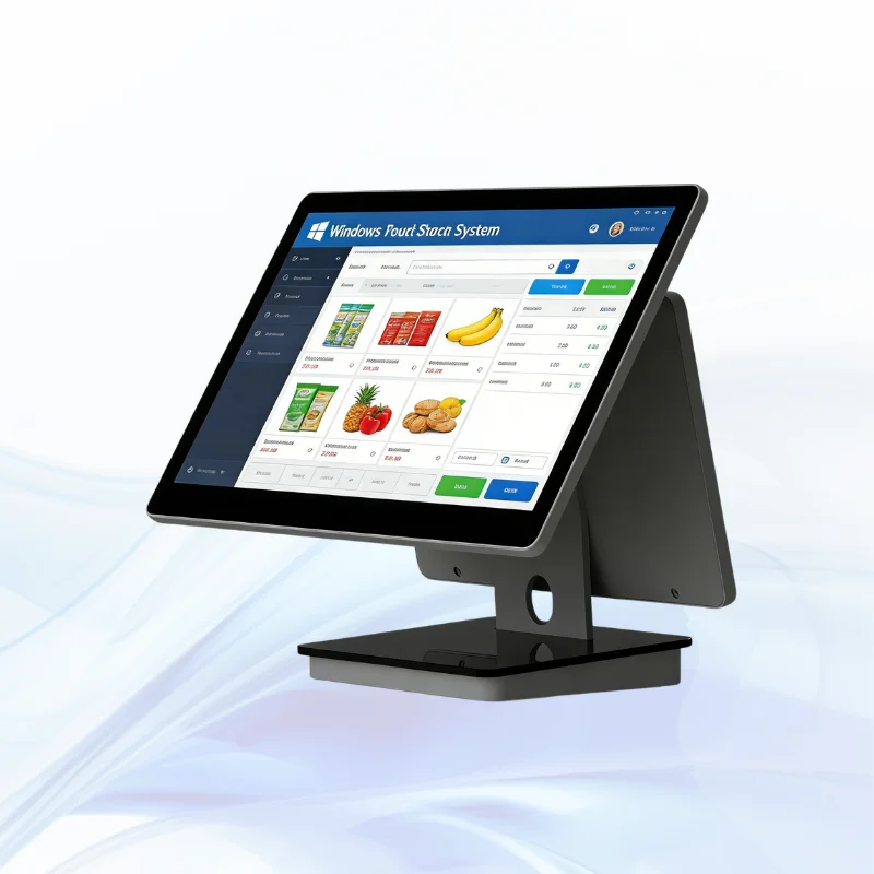 All-in-One POS System Food Beverage Tea Shops Retail Supermarkets Commercial Smart Capacitive Touchscreen Cash Register Android