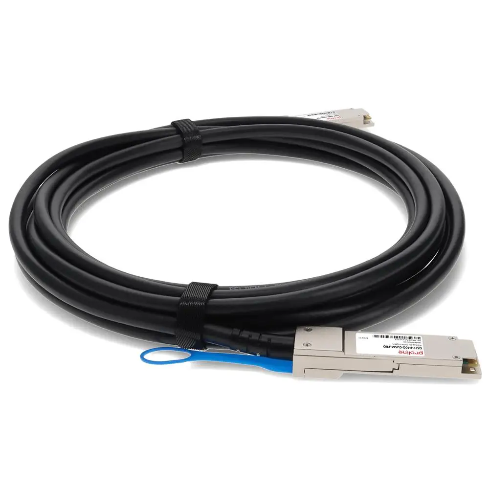5m (16 pés) QSFP-H40G-CU5M compatível 40G QSFP + cabo passivo de alta velocidade com núcleo de cobre