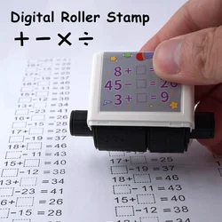 Math Roller Stamp Addition Subtraction Multiplication Division With 100 Digital Teaching Student Learning Education Arithmetic