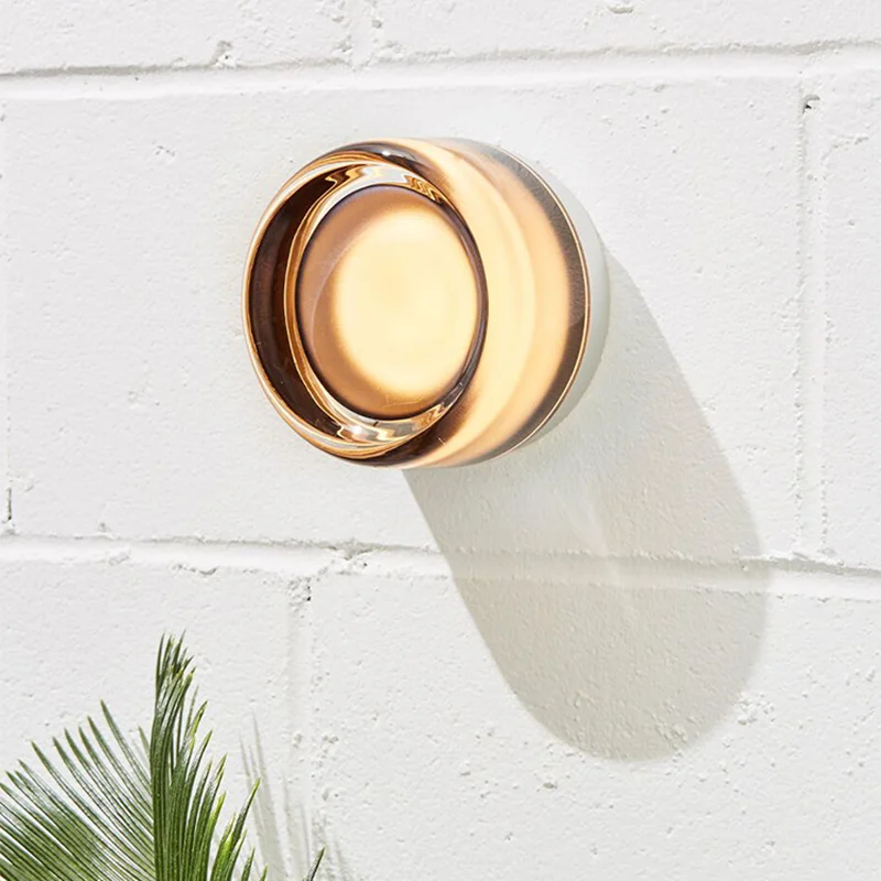 

Denmark Sconce wall lamp glass LED wall lamp home decoration mirror bathroom background circular living room decoration