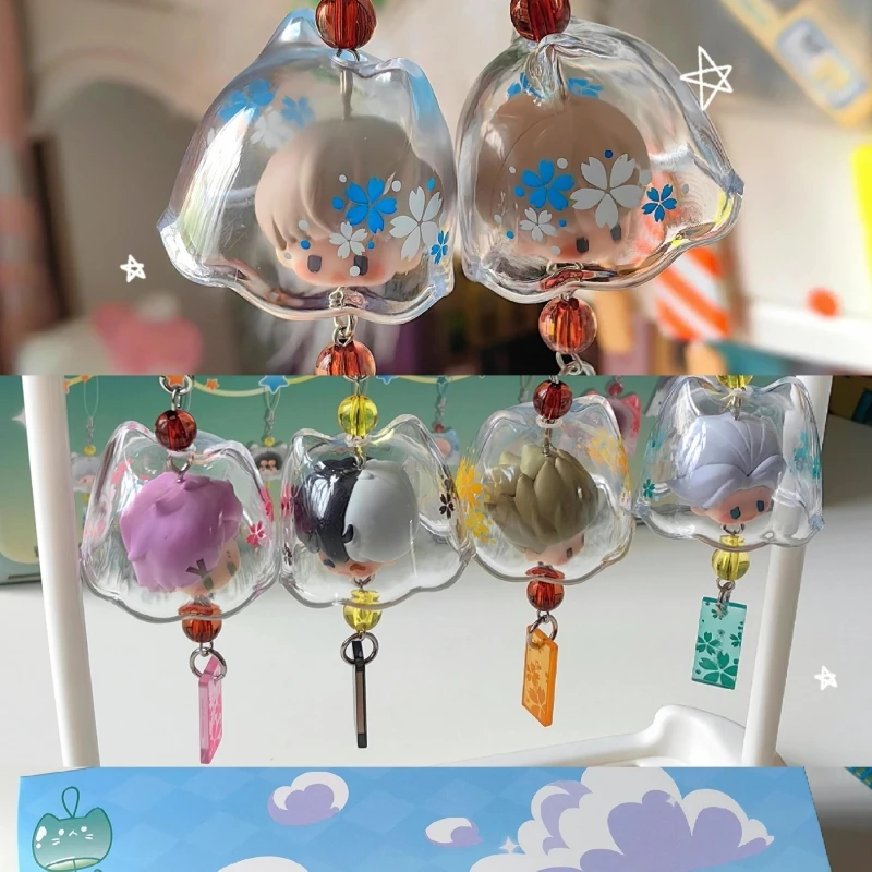 رائجة البيع حقيقية اللعب غير محدود قواطع الرياح الرياح الرنين أعمى حقيبة الرياح الرنين الحلوى قلادة سطح المكتب زينة زخرفية الهدايا #6