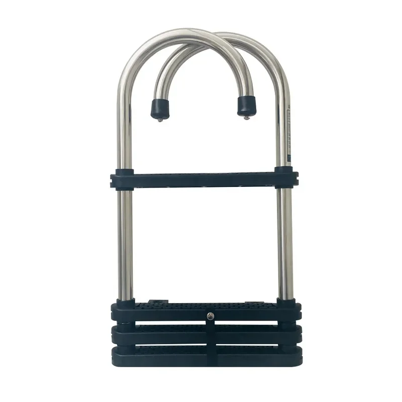 304 Stainless Steel Marine Ladder High Strength Yacht Boarding Side Launching Ladder Hardware Accessories for Boat Ship Deck