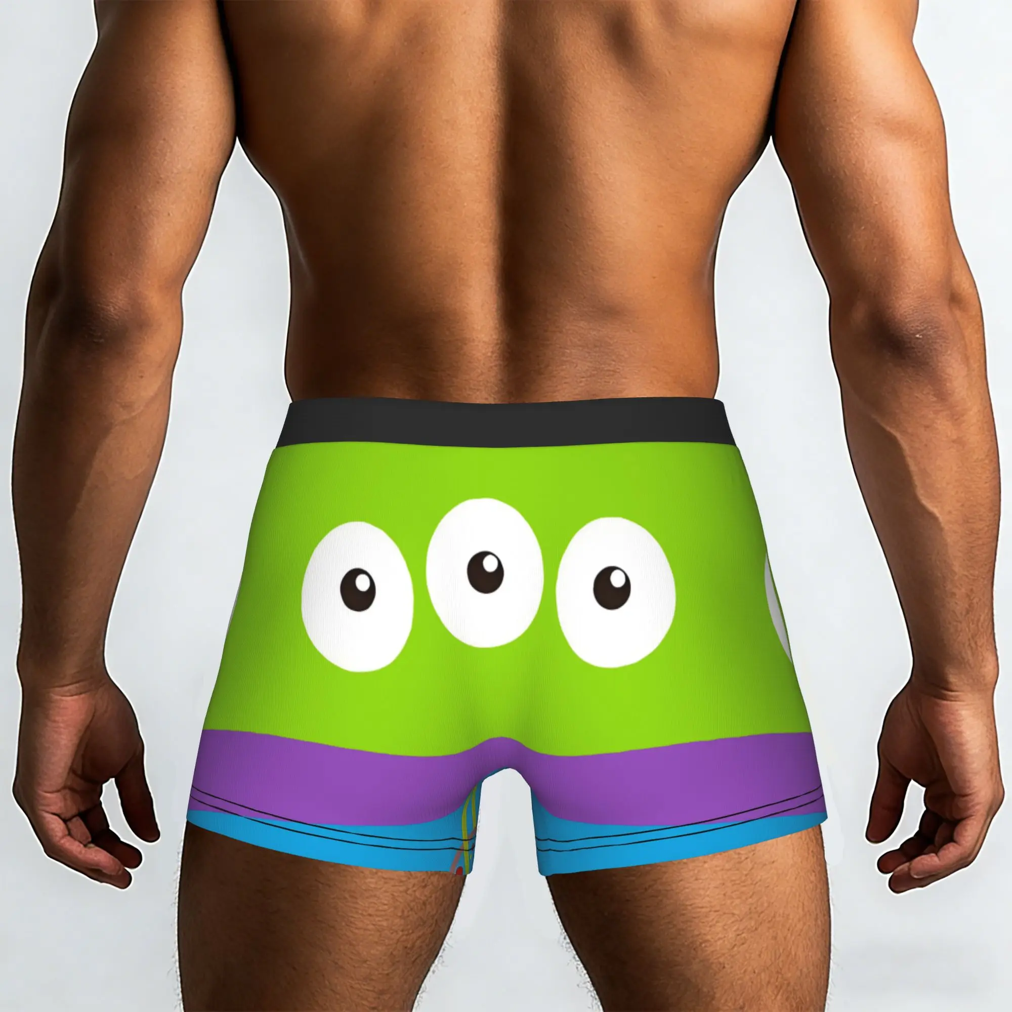 Custom T-Toy Cartoon S-Story Underwear Men Breathable  Boxer Briefs Shorts Panties Soft Underpants For Male