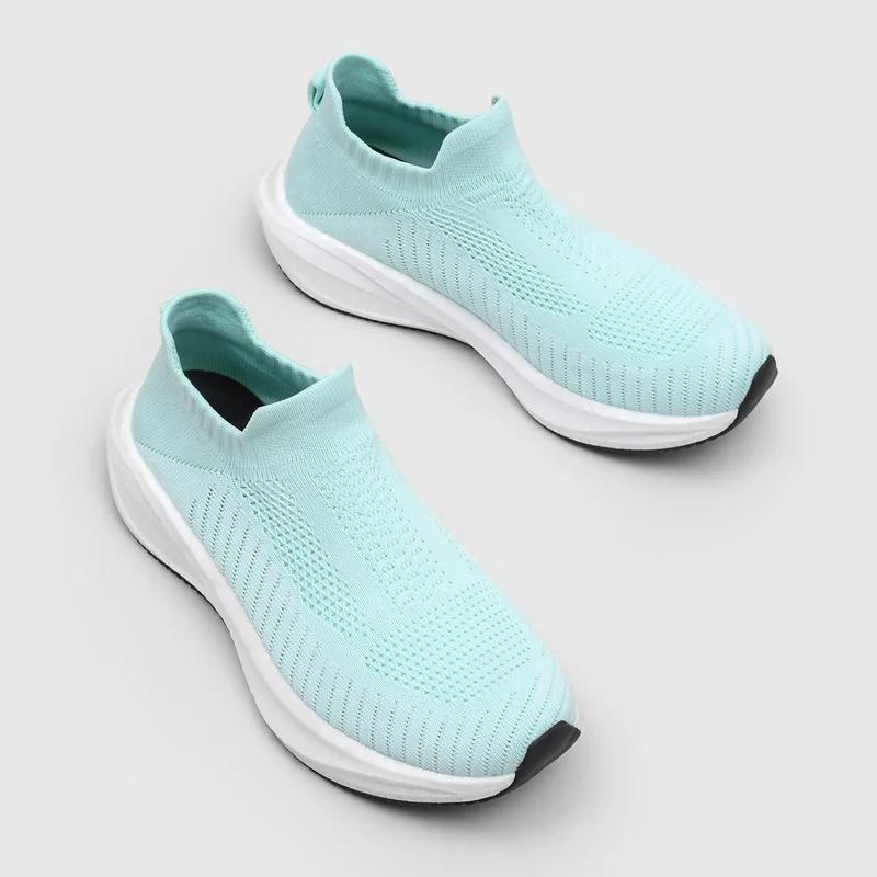 

Men Thick Bottom Slip On Sock Mouth Sports Walking Shoes Low Cut Breathable EVA Soft Comfort All Season Daily Casual Footwear