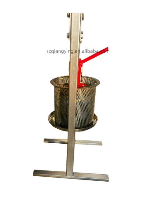 Small Manual Hydraulic Juicer Press Wine Making Machine for Honey Extraction Fruit Juice Brewing