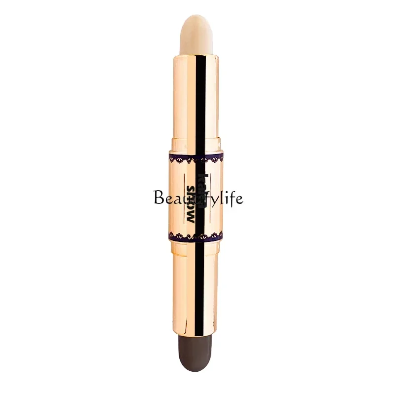 

Double-Headed Repair Highlighter Matte Nose Shadow Side Shadow Brightening Shadow Crouching Silkworm