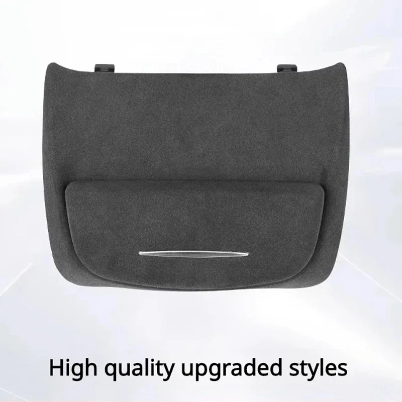 For Li Lixiang One L7 L8 L9 2022 2023 Car Sunroof Suede Sunglasses Storage Organizer Box Car Glasses Holder Case fit L7/L8/L9