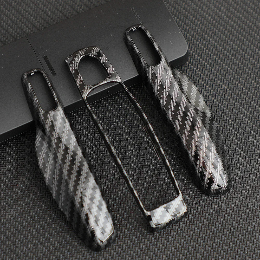 Car Smart Remote Key Case Fob Covers Set Shell for Porsche Panamera Spyder Carrera Macan Boxster Cayman Cayenne 911 970 981 991