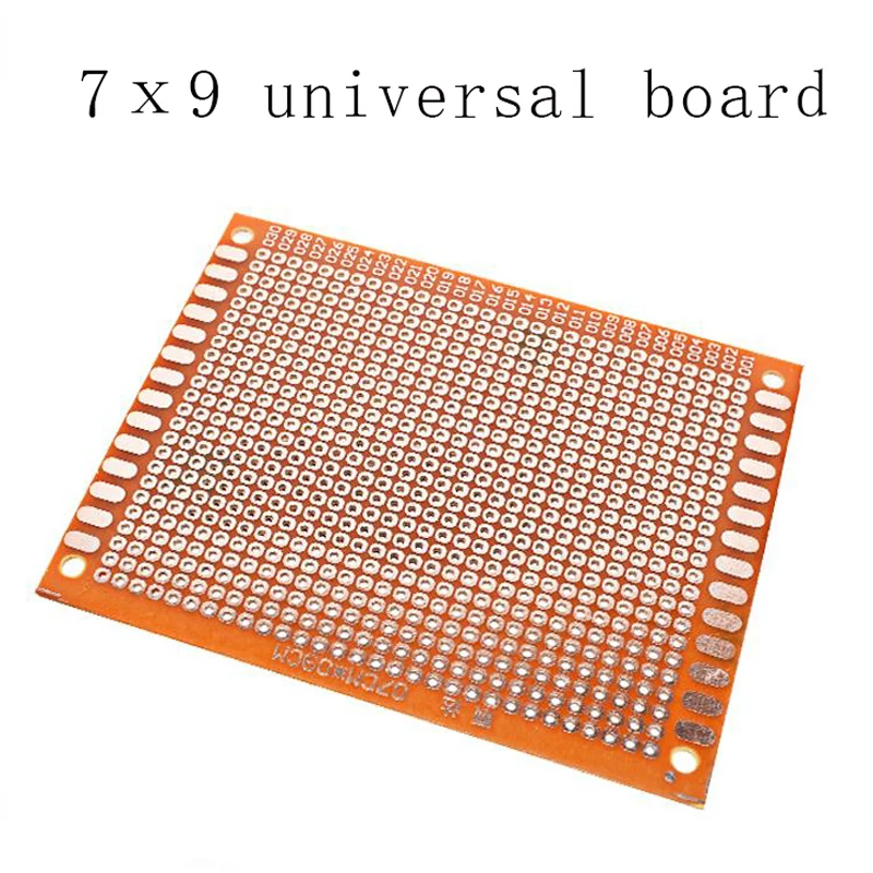 5pcs 9x15 9*15cm Single Side Prototype PCB Universal Board Experimental Bakelite Copper Plate Circuirt Board yellow