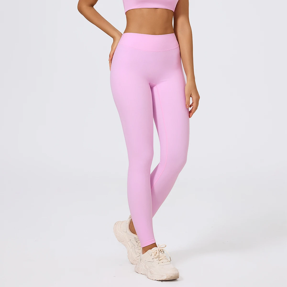 Hearuisavy High Waist Stretch Yoga Pants Sportswear Gym Sporty Leggings Pilates Running Push-Up Breathable Fitness Tights Female