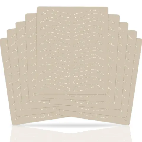 20/10/3/1Pcs Microblading Eyebrow Tattoo Practice Skin Permanent Makeup Tattoo Skin PMU Eyebrow Training Skin Accessories