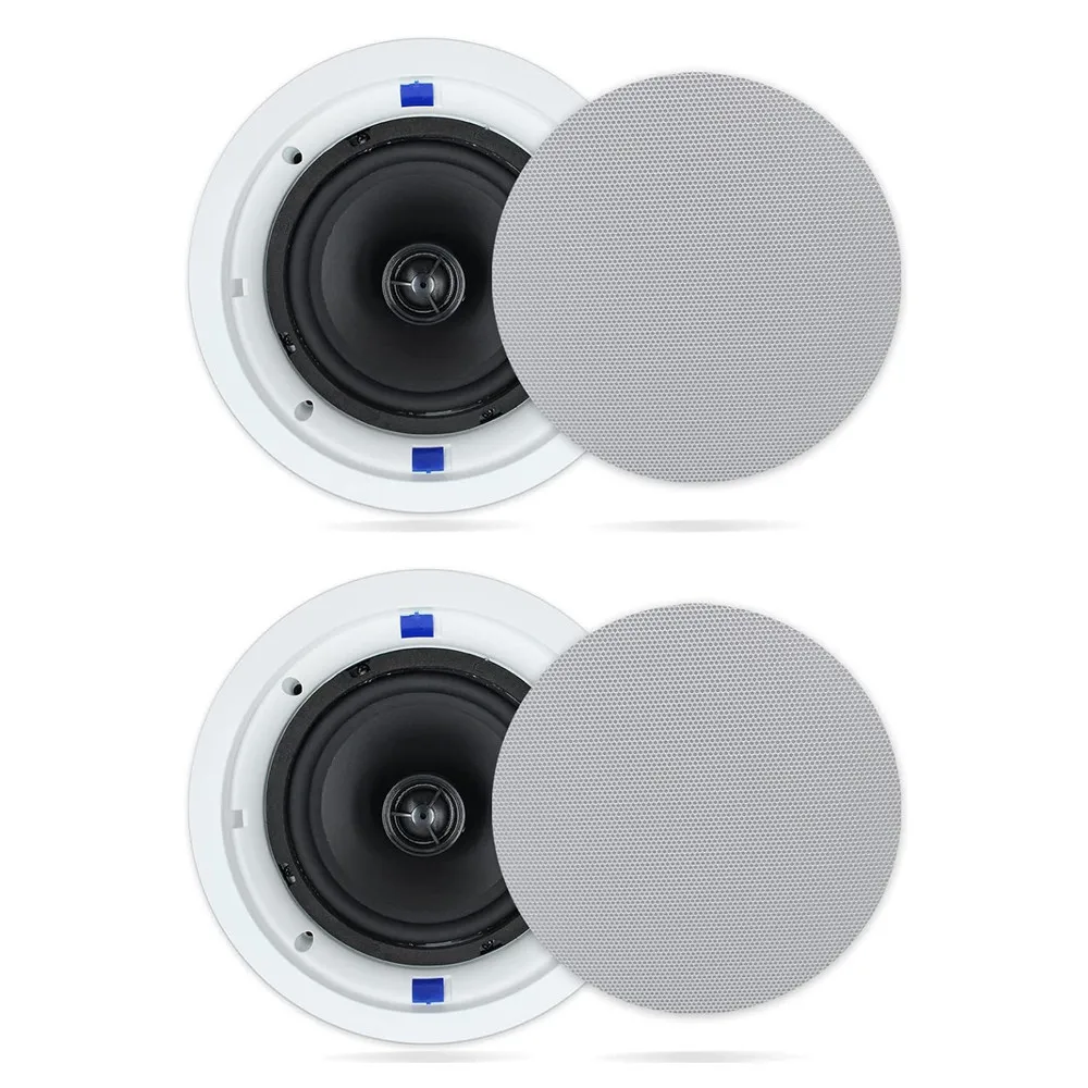 Herdio 6.5'' 320W Ceiling Speaker Indoor Roof Loudspeaker In-Wall Stero Speaker For Home Background Music System AUX Wholesale