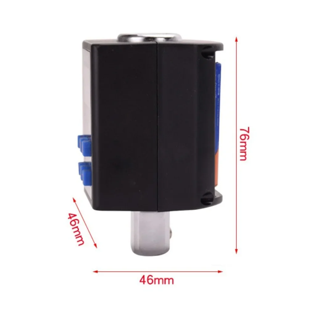1/2 3/8Inch Digital Torque Wrench Adapter High Accuracy Measuring Tool With 1/4 3/8 Adapters Automotive Repair Household