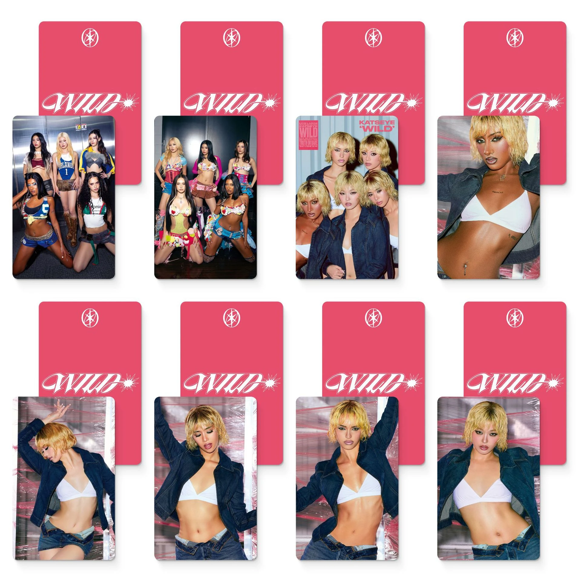 2026 KPOP KATSEYE Neue Fotokarte LOMO-Karte 2026 The WildWorld Tour Gleiche Kollektion Gedenkkarte Spielzeug Geschenk – Detail 39