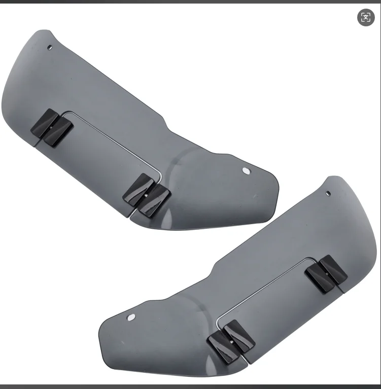 PANICAL Adjustable Air Deflector Spoiler for Honda GoldWing GL1800 F6B DCT 18-25 Motorcycle PC Windshield  Flange Fairing