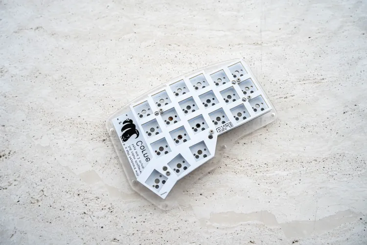 2.4G wireless Corne Keyboard Kit hotswap mx switch VIAL remap Split Keyboard ergo MINI