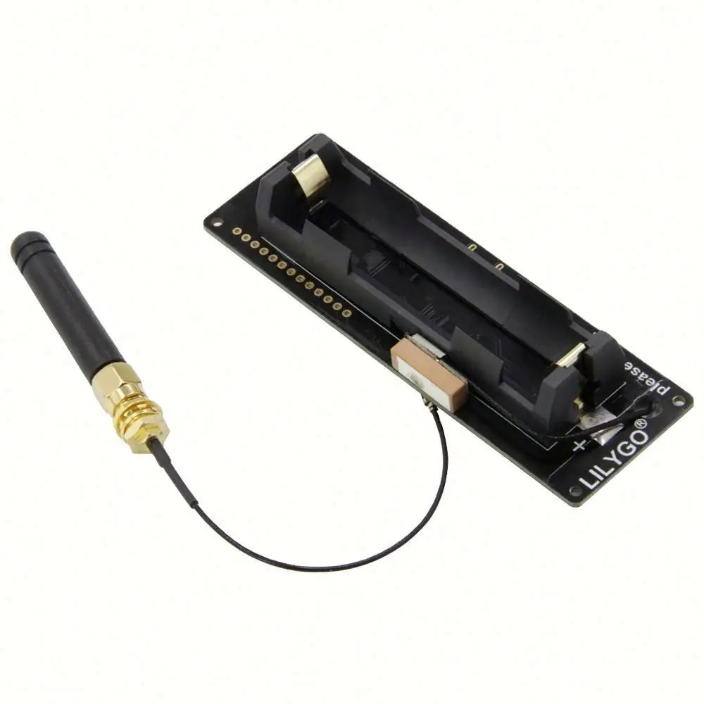 TTGO T-Beam V1.1 ESP32 LORA 433/868/915/923MHz WiFi Wireless GPS Module With NEO-M8N 18650 Battery Holder ICs Product Category