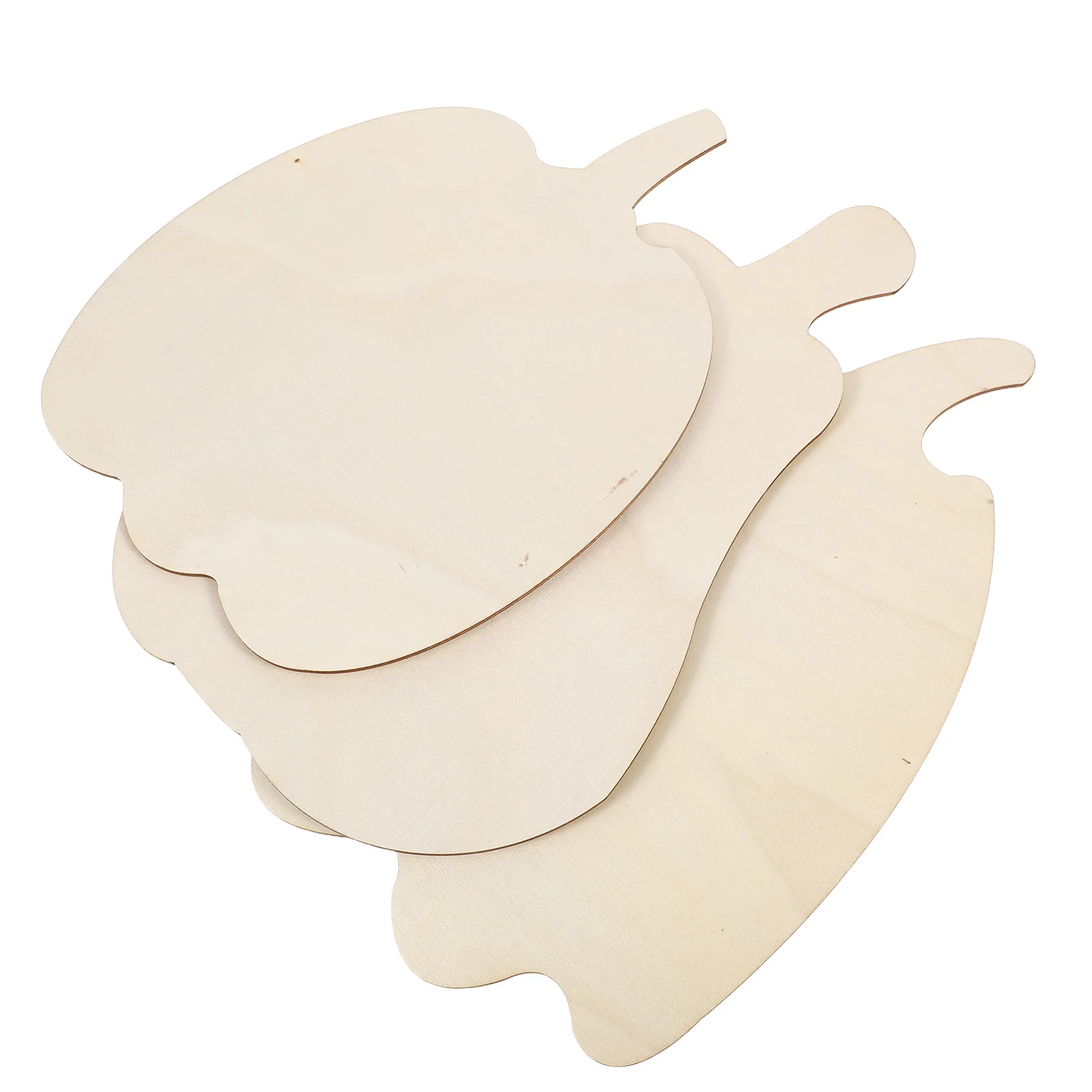 

3pcs Pumpkin Wood Cutouts Unfinished Wooden Shapes For Diy Craft Painting Fall Halloween Thanksgiving Decorations Wood Pumpkin