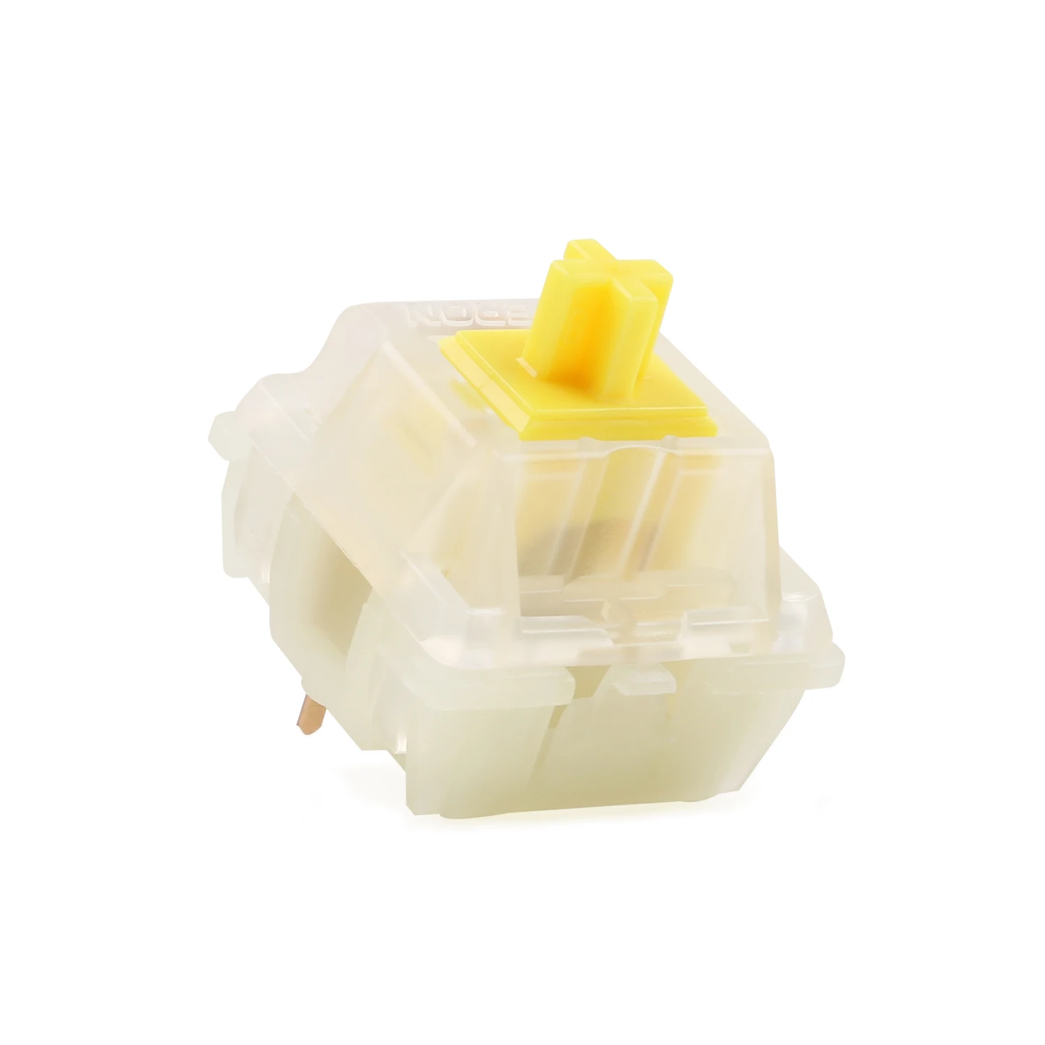 Milky gateron cap yellow switch V2 linear 50g