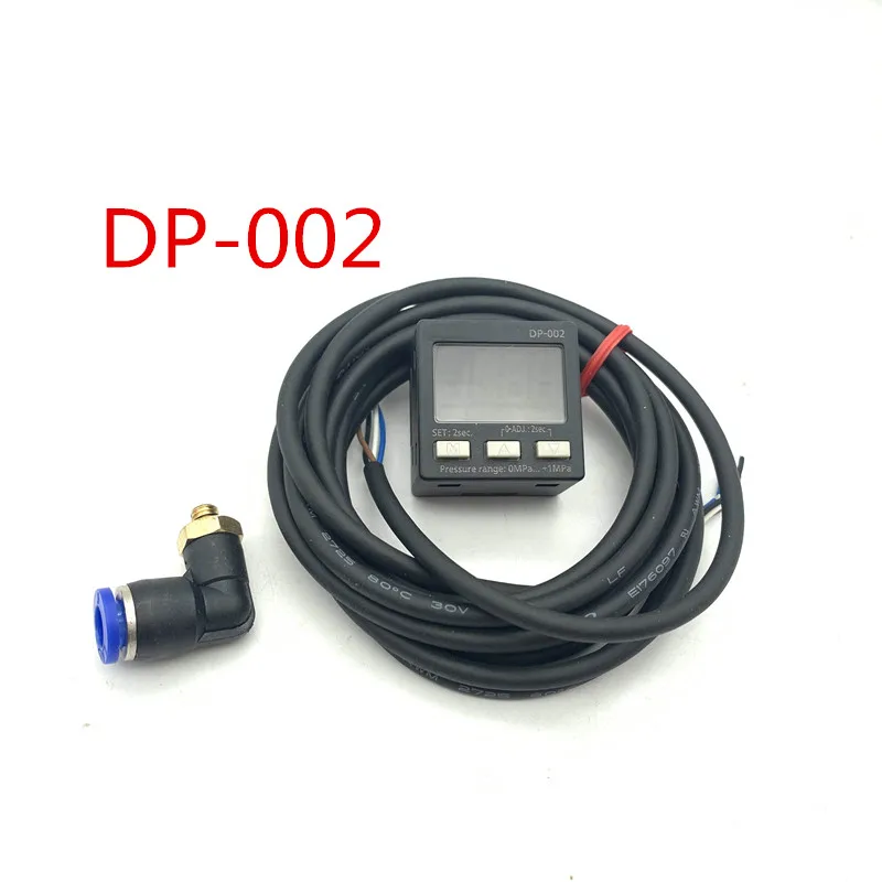 

DP-002 New Original Genuine Digital High Pressure Vacuum Type Sensor NPN for Gas 0 to 145 PSI (0.000 to +1.000 MPa)